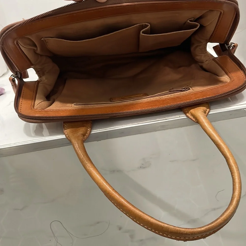 Brown Leather Handbag - Picture 10 of 13